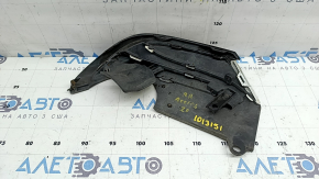 Capac tobă dreapta pentru Honda Accord 18-22 hibrid cu crom, inserție albă, ciobituri