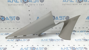 Ornament lunetă stânga Honda Accord 18-22 gri Platinum Gray, zgârieturi