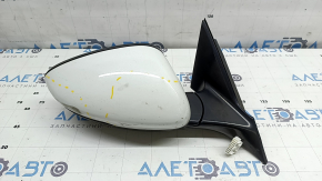 Ansamblu oglindă retrovizoare dreapta Honda Accord 18-22 8 pini, BSM, încălzit, semnalizator, alb, uzat