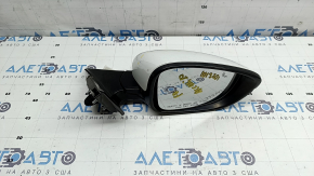 Ansamblu oglindă retrovizoare dreapta Honda Accord 18-22 8 pini, BSM, încălzit, semnalizator, alb, uzat