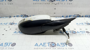 Ansamblu oglindă retrovizoare dreapta Honda Accord 18-22 8 pini, BSM, încălzit, semnalizator, alb, uzat