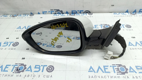 Ansamblu oglindă laterală stânga Honda Accord 18-22 8 pini, BSM, încălzit, semnalizator, alb, uzat