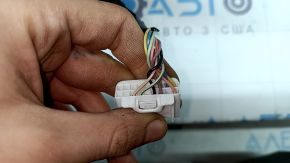 Ansamblu oglindă laterală stânga Honda Accord 18-22 8 pini, BSM, încălzit, semnalizator, alb, uzat