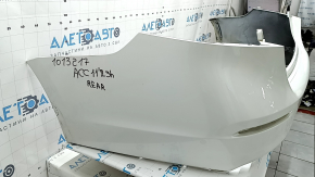 Bara spate nefinisată Honda Accord 23-26 fără senzori de parcare, albă, zgârieturi
