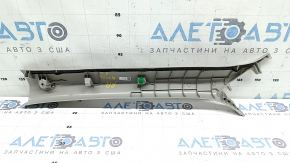 Накладка передней стойки верхняя правая Honda Accord 18-22 Hybrid, серая Platinum Gray