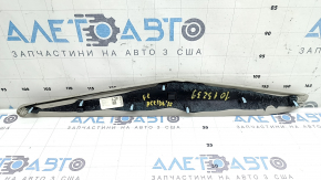 Накладка центральной консоли боковая левая Honda Accord 18-22 верхняя, светло-серая, под химчистку