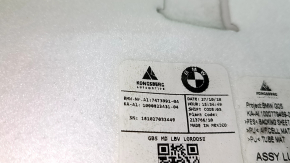 Поясничный подпор водительского сиденья BMW X5 G05 19-22 сломан штуцер, сломаны крепления