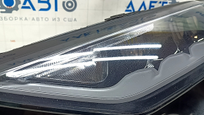 Far față stânga Audi A3 22-22 LED, fără lumini de zi cu nisip