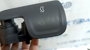 Mâner negru de deblocare capotă pentru interior Audi A3 22-26, cu suport, zgârieturi, cute, lovituri