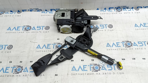 Водительский ремень безопасности Audi A3 23-26, с пиропатроном, под чистку, ржавчина, окисление