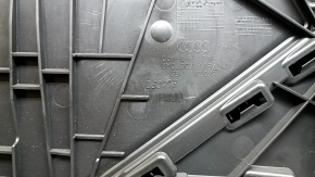 Ornament ușă, placă dreapta față, Audi A3 22-26, piele neagră, structură, cotieră, piele neagră, fără mulaje, uzată