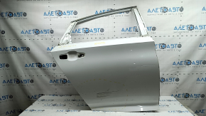 Дверь голая задняя правая Honda Accord 18-22 белый NH-883P, с верхним хром молдингом, царапины, вмятины