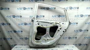 Дверь голая задняя правая Honda Accord 18-22 белый NH-883P, с верхним хром молдингом, царапины, вмятины