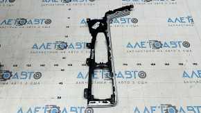 Ornamente consolă centrală Volvo XC60 18-25, negru lucios cu crom, zgârieturi