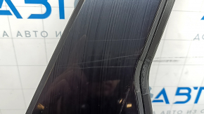 Ansamblu ușă spate dreapta Volvo XC60 18-26 Keyless, fumuriu, argintiu 711, garnitură cromată, zgârieturi pe garnituri, zgârieturi pe garnitură, ciobiri