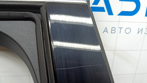 Ansamblu ușă spate dreapta Volvo XC60 18-26 Keyless, fumuriu, argintiu 711, garnitură cromată, zgârieturi pe garnituri, zgârieturi pe garnitură, ciobiri
