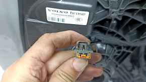 Ansamblu ușă spate dreapta Volvo XC60 18-26 Keyless, fumuriu, argintiu 711, garnitură cromată, zgârieturi pe garnituri, zgârieturi pe garnitură, ciobiri