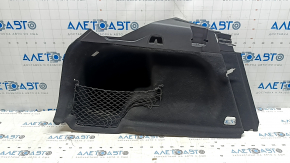 Ornament arc stânga Volvo XC60 18-26 negru sub brichetă și plasă, zgârieturi