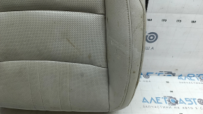 Обшивка подушки пассажирского сиденья Honda Accord 20-22 кожа светло-серая, Platinum Gray, с подогревом, перфорация, под химчистку