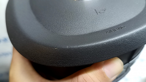 Airbag în volanul șoferului Volvo XC60 18-26 negru, zgârieturi, lovituri