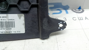 Ornament lateral consolei centrale, dreapta spate, Volvo XC60 18-26, negru, superior, elemente de fixare rupte