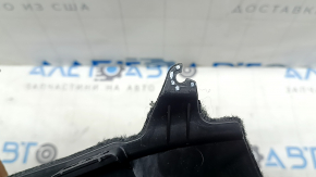 Ornament lateral consolei centrale, stânga spate, Volvo XC60 18-26, negru, superior, elemente de fixare rupte