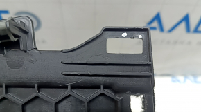 Ornament lateral consolei centrale, stânga spate, Volvo XC60 18-26, negru, superior, elemente de fixare rupte