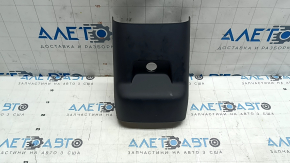 Ornament consolă centrală spate inferioară Volvo XC60 18-26 negru, sub brichetă, zgârieturi, denivelare