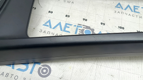 Ornament consolă centrală superioară Volvo XC60 18-26 negru, zgârieturi