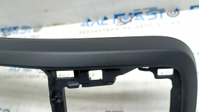 Ornament consolă centrală superioară Volvo XC60 18-26 negru, zgârieturi