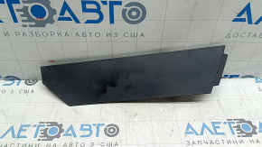 Ornamente laterale pentru consola centrală, stânga spate, Volvo XC60 18-26, negre, inferioare