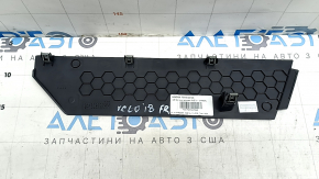 Ornament lateral pentru consola centrală, dreapta spate, Volvo XC60 18-26, negru, inferior, zgârieturi