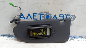 Parasolar stânga Volvo XC60 18-26 negru, fără cârlig, cu lumini de fundal, necesită curățare, zgârieturi