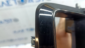 Ornamente centrale bord Volvo XC60 18-26, negru lucios cu crom, zgârieturi