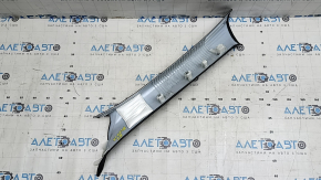 Ornament stâlp față dreapta sus Volvo XC60 18-26 negru, fără dop, zgârieturi, necesită curățare