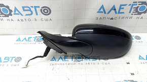 Ansamblu oglindă laterală stânga Honda Accord 23-25 3 pini, negru lucios, din rășină, cu știft