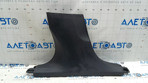 Ornament stâlp central stânga jos Volvo XC60 18-26 negru, suport rupt, zgârieturi