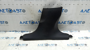Ornament stâlp central dreapta jos Volvo XC60 18-26 negru, suport rupt, zgârietură