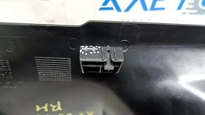 Ornament stâlp central dreapta jos Volvo XC60 18-26 negru, suport rupt, zgârietură
