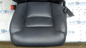 Сиденье водительское Volvo XC60 18-22 с airbag, электрическое, подогрев, кожа черная, с блоком управления, царапины, примято