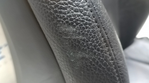 Сиденье водительское Volvo XC60 18-22 с airbag, электрическое, подогрев, кожа черная, с блоком управления, царапины, примято