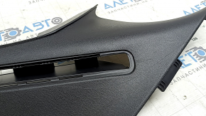 Ornament stâlp spate în spatele geamului dreapta Volvo XC60 18-26 negru, zgârieturi