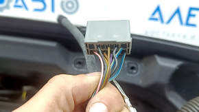 Hayon gol cu geam Volvo XC60 18-26 cu cablaj, fumuriu, argintiu 711, zgârieturi pe geam