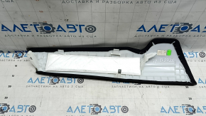 Pernă laterală pentru al doilea rând de scaune, stânga, Volvo XC60 18-26, piele neagră