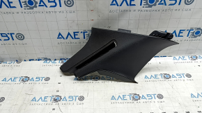 Ornament stâlp spate în spatele geamului stânga Volvo XC60 18-26 negru, zgârieturi