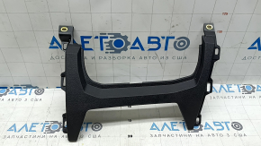 Ornament panou frontal central Audi A3 22-26 inferior, negru, zgârieturi