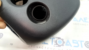 Ornament panou frontal negru VW Jetta 25-26, ramă panou de bord, cu deflector, cu ramă coloană de direcție, zgârieturi