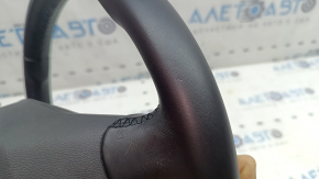 Volan VW Jetta 22-26 din piele neagră, fără butoane și ornamente, zgârieturi, lovituri