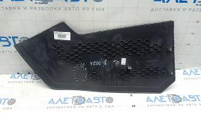 Ornament lateral consolei centrale, față dreapta, Volvo XC60 18-26, negru, fixare ruptă