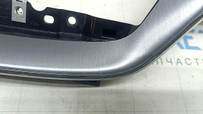 Ornamente panou față dreapta Volvo XC60 18-26 gri fier cu crom, elemente de fixare rupte, zgârieturi